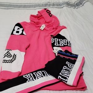 Victoria secret Pink hoodie w/leggings